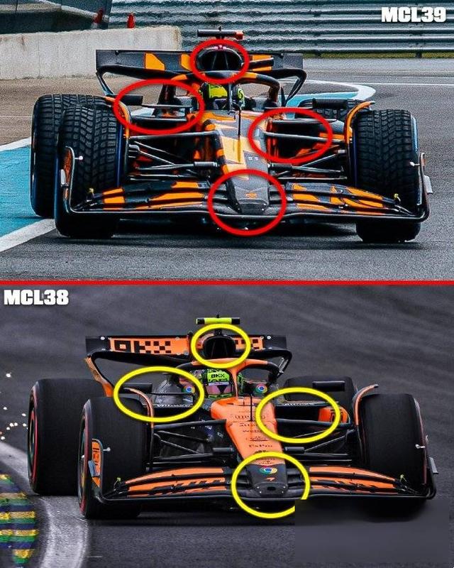 梅赛德斯险胜迈凯伦，诺里斯统治全场的简单介绍